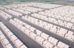 Сириялық босқындар үшін контейнерлік тұрғын үй жобасы
