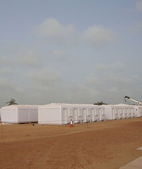 В Сенегале завершился монтаж модульных административных кабин