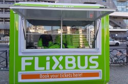 Билетные киоски Flixbus от Karmod