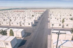 Проект контейнерного жилья для сирийских беженцев