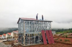 Кармод завершил проект металлокаркасного дома в Панаме